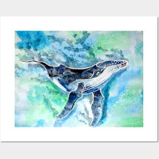 Ghost of Humpback Whale Posters and Art